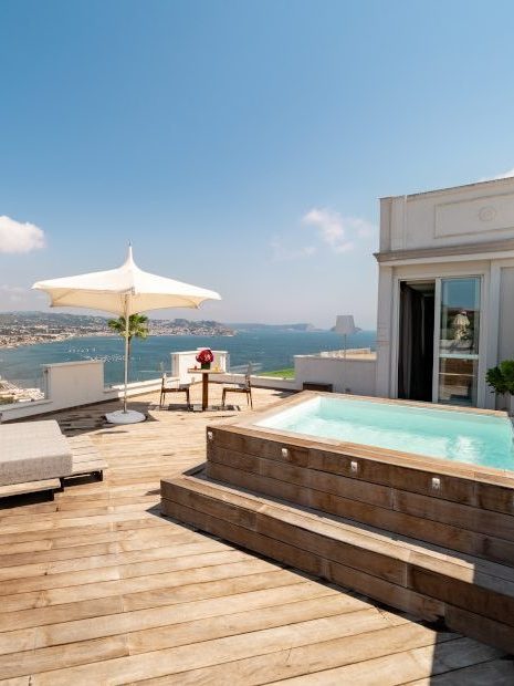 Jacuzzi privata in camera